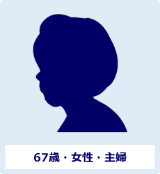 67歳・女性・主婦