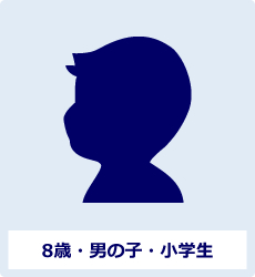 8歳・男の子・小学生
